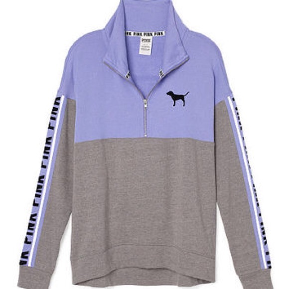 PINK Victoria's Secret Tops - VS PINK Quarter Zip-Up